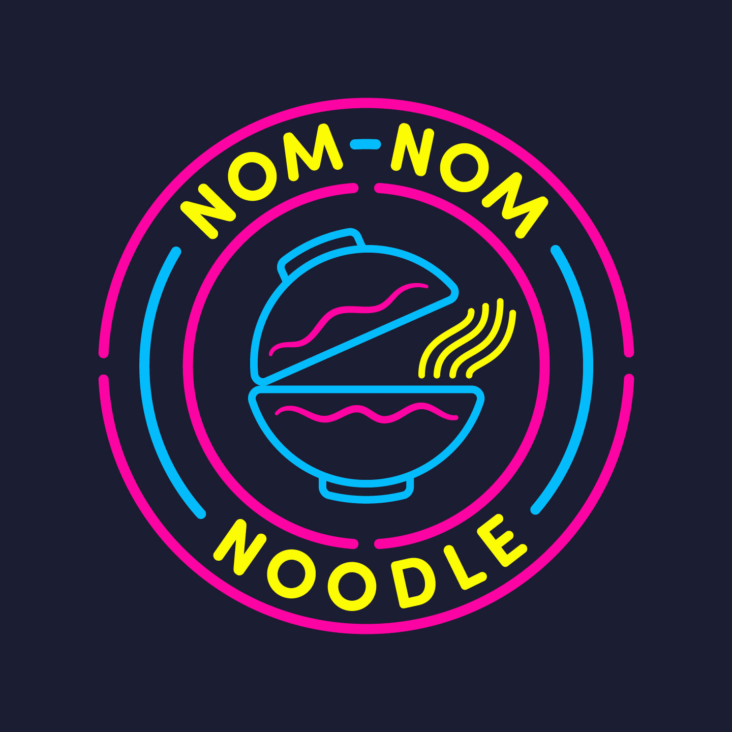 Nom Nom Noodle logo